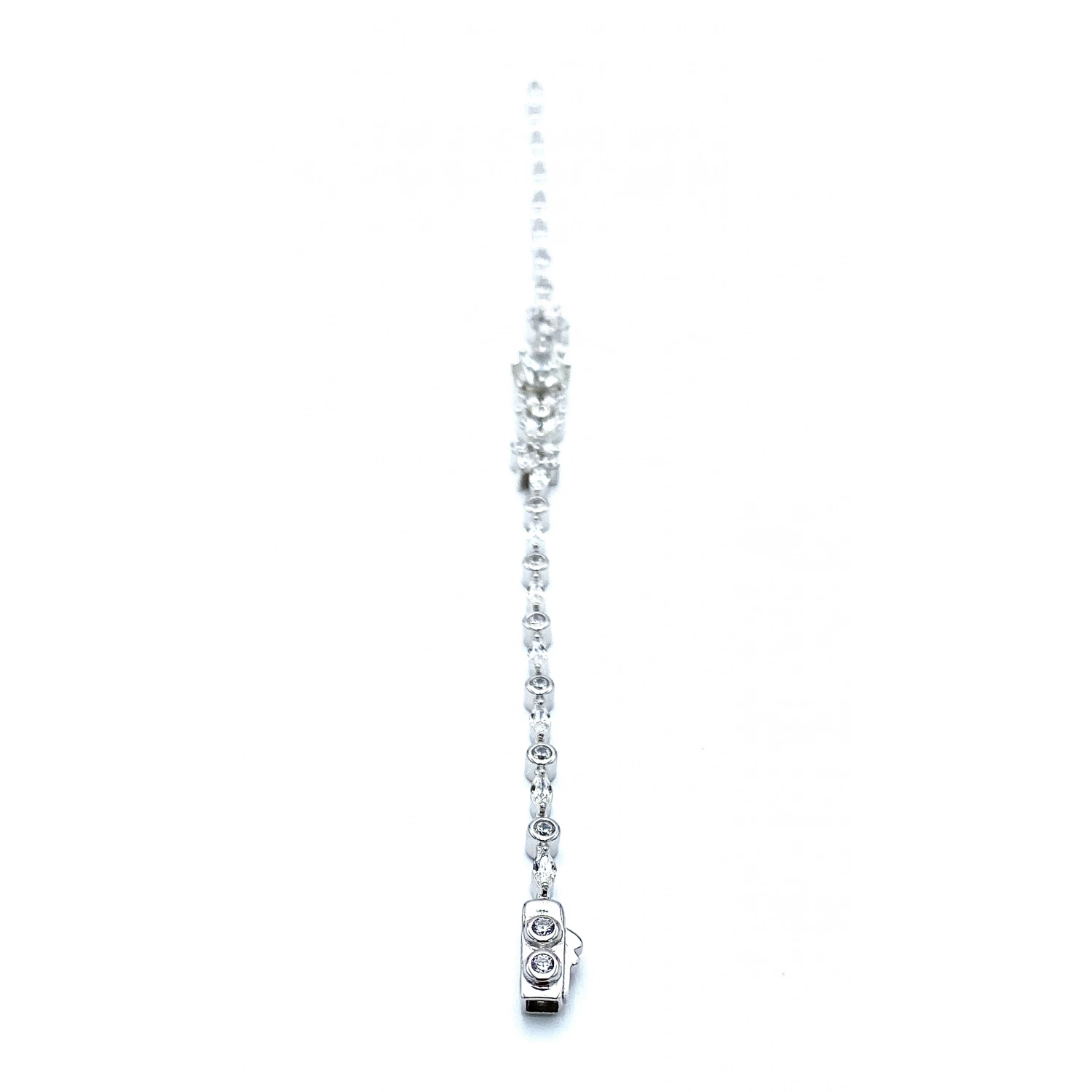 Mozanit Matmazel Markiz Gömme Tektaş Suyolu Bileklik