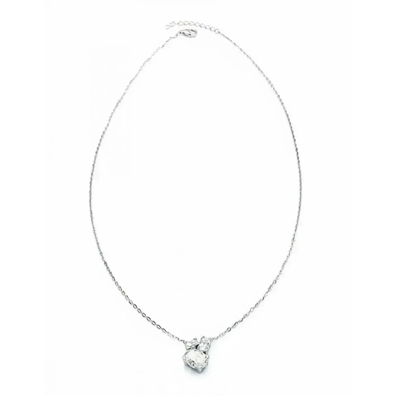 Mozanit Oval Trio Kolye