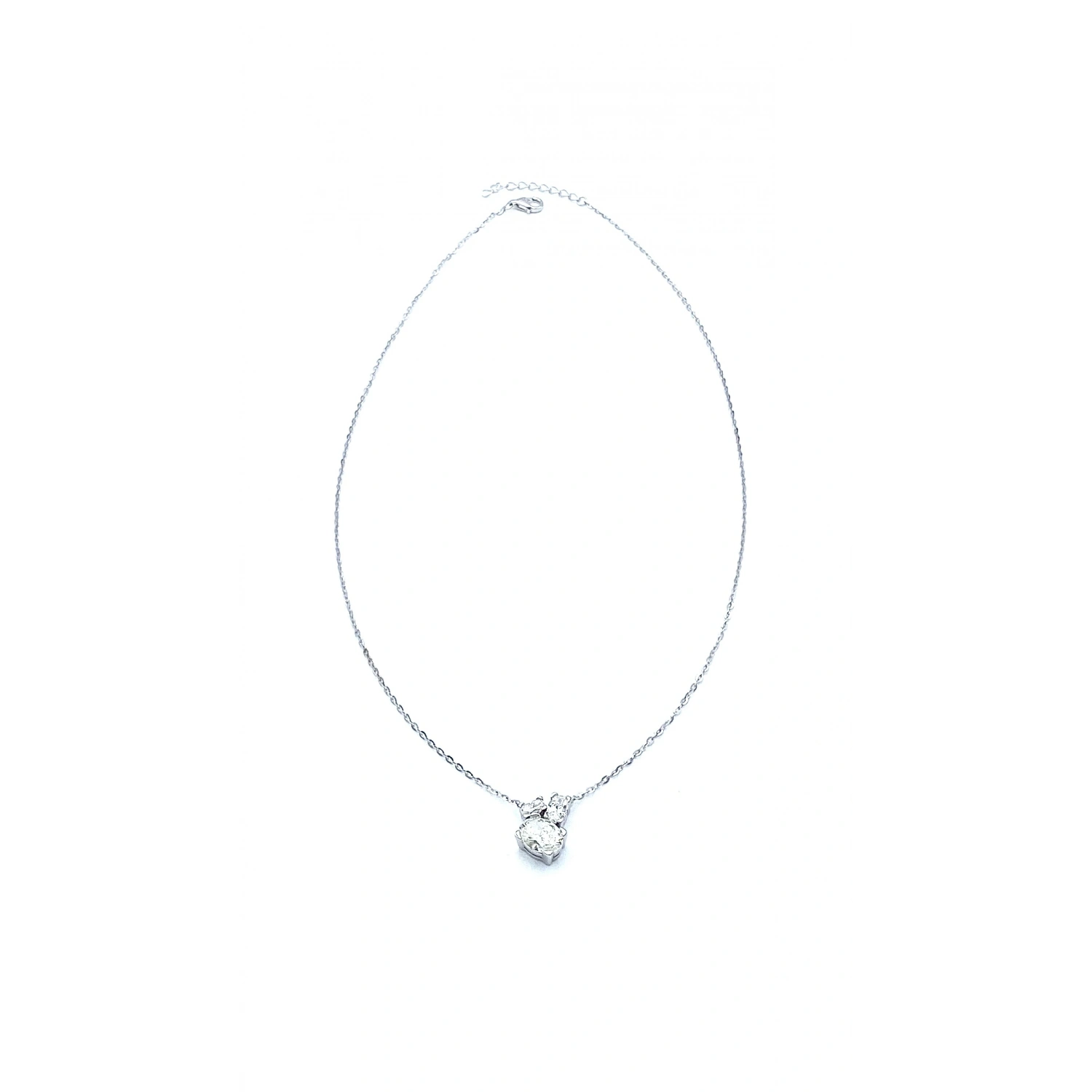 Mozanit Oval Trio Kolye