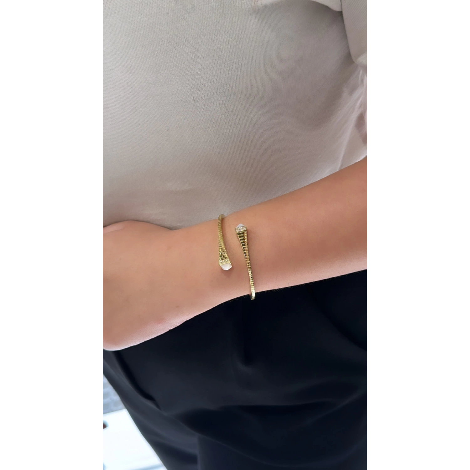 Mrl Beyaz Sedef Ayrık Kelepçe