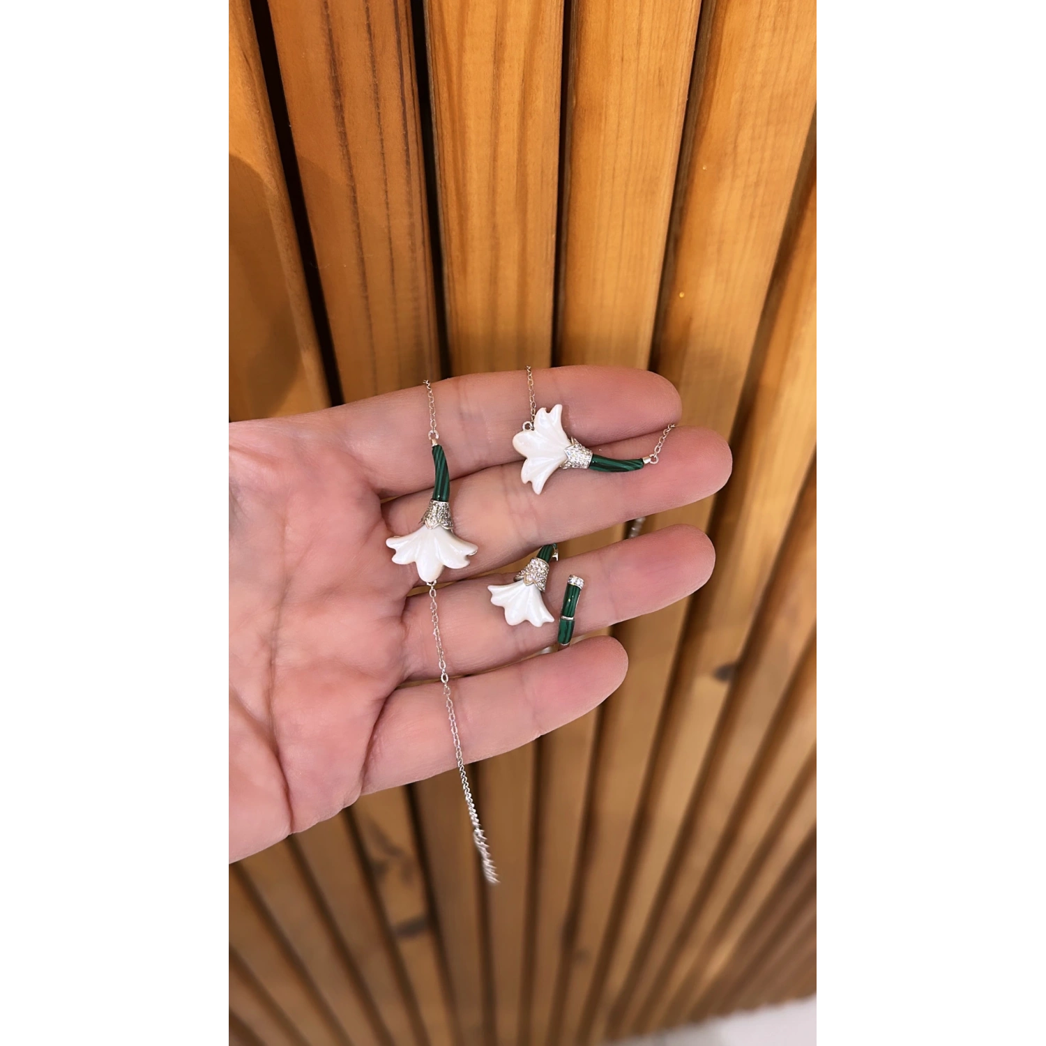 NB Flower Tasarım Kolye