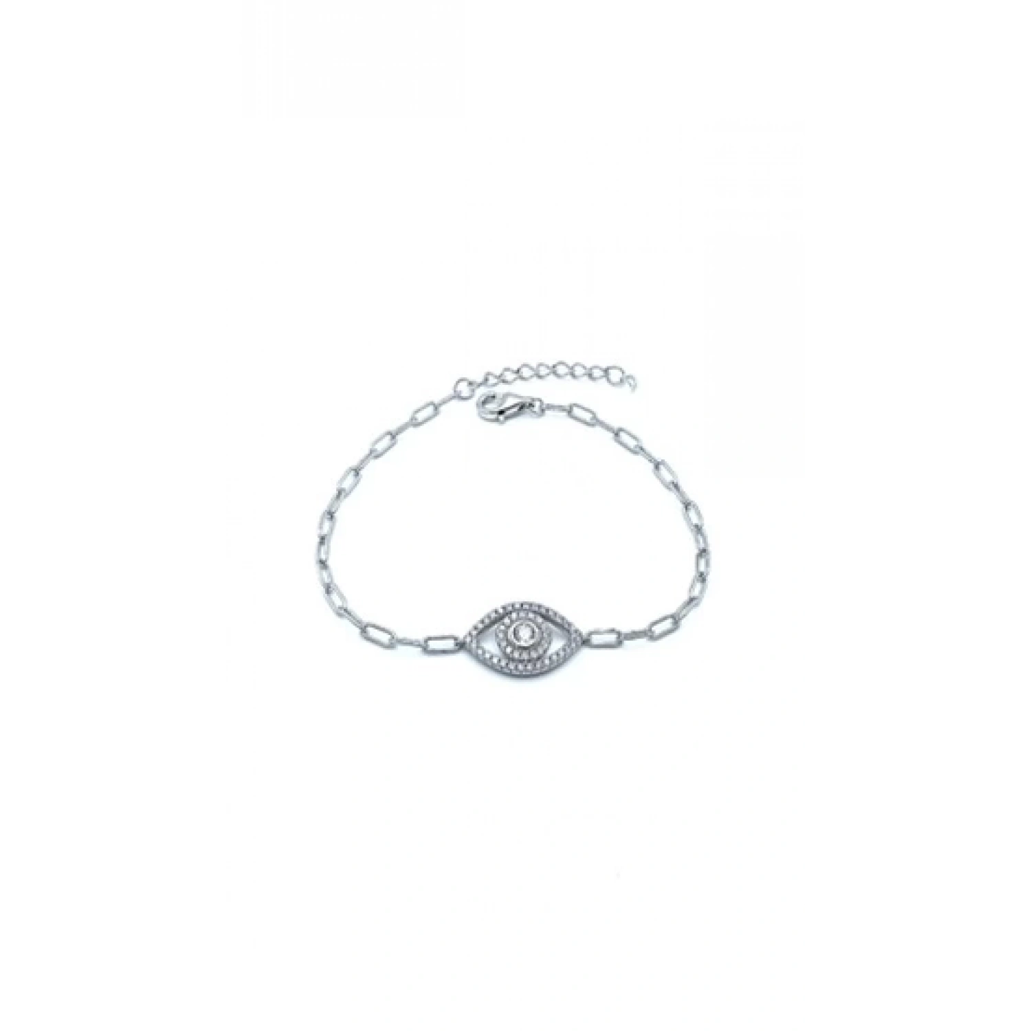 Nötr Göz Ataç Zincir Bileklik