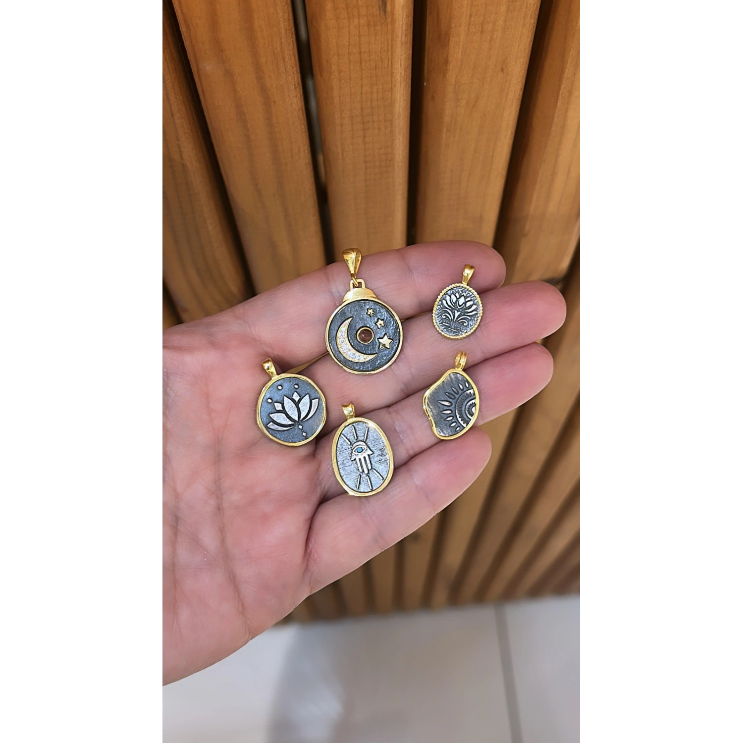 Oldies Astro Doğaltaş Kolye Ucu