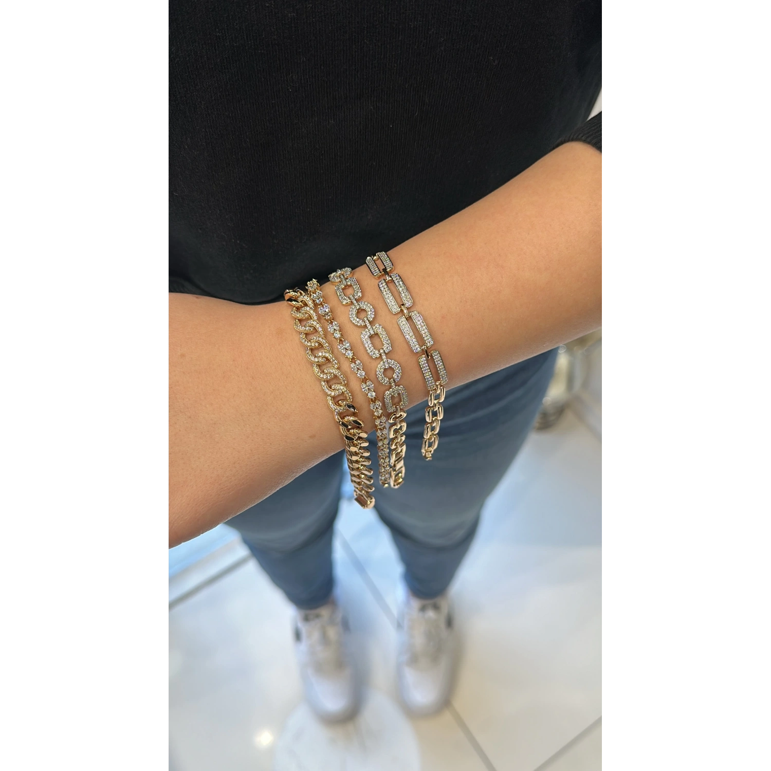 Ortası Taşlı Gurme RG Bileklik