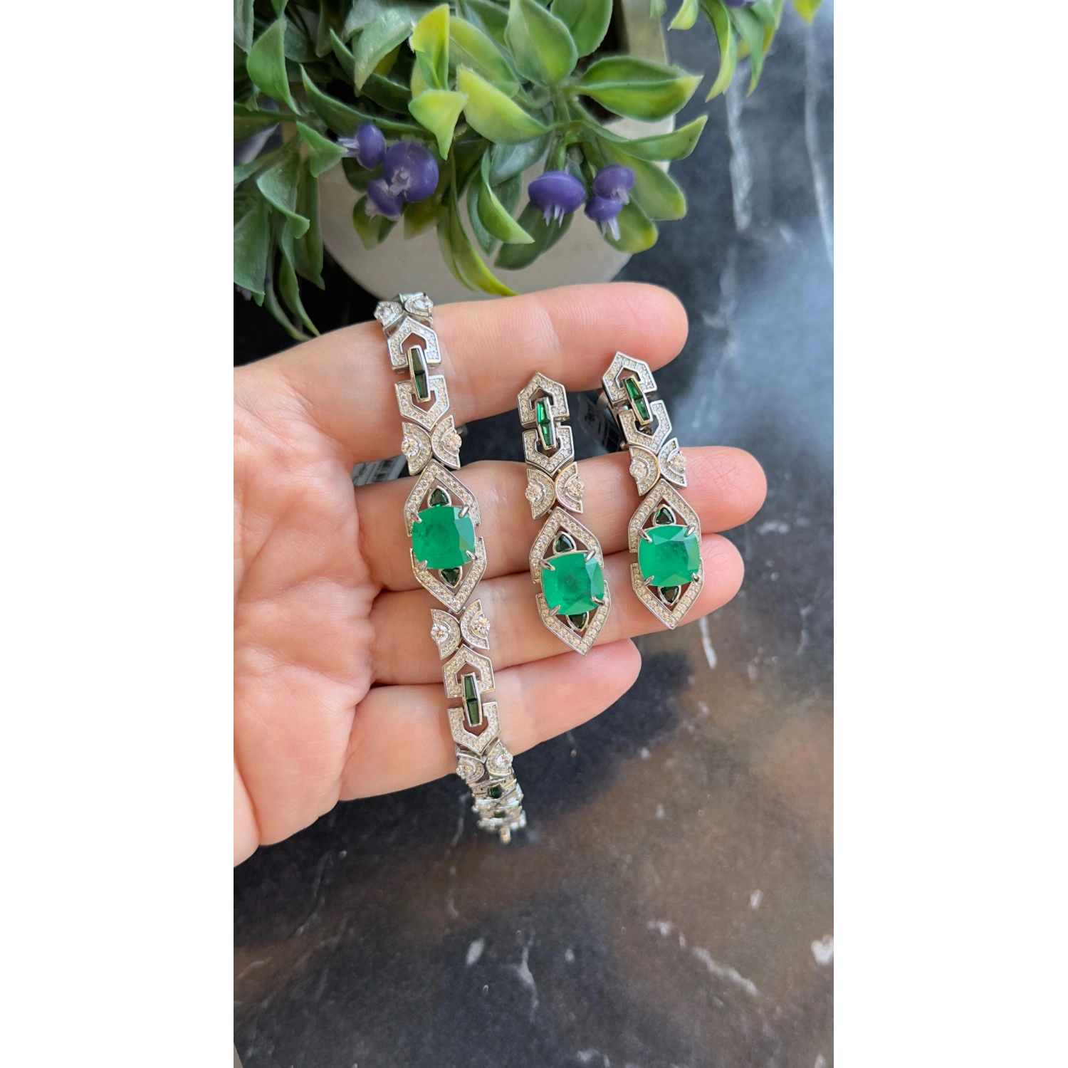 Paraiba Vintage Abby Küpe