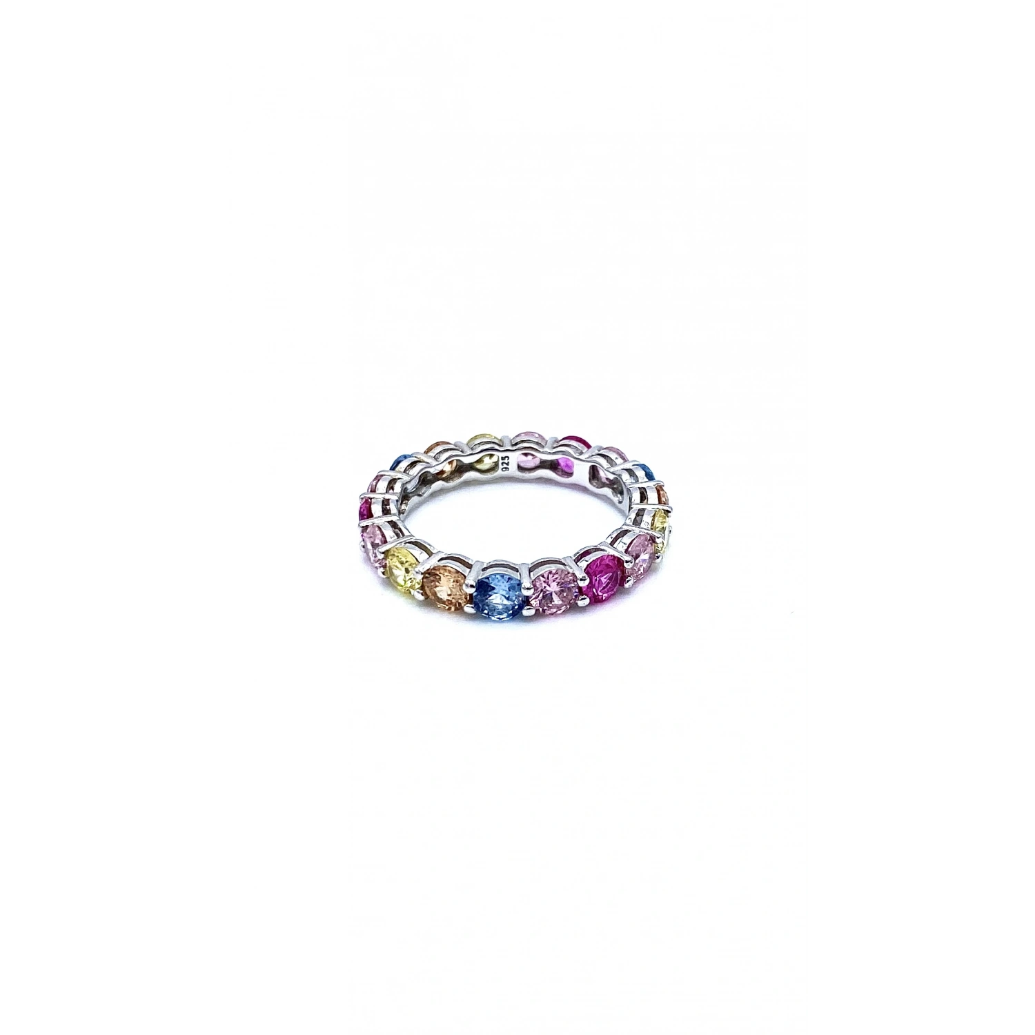 Pastel Rainbow 4mm Tamtur Yüzük