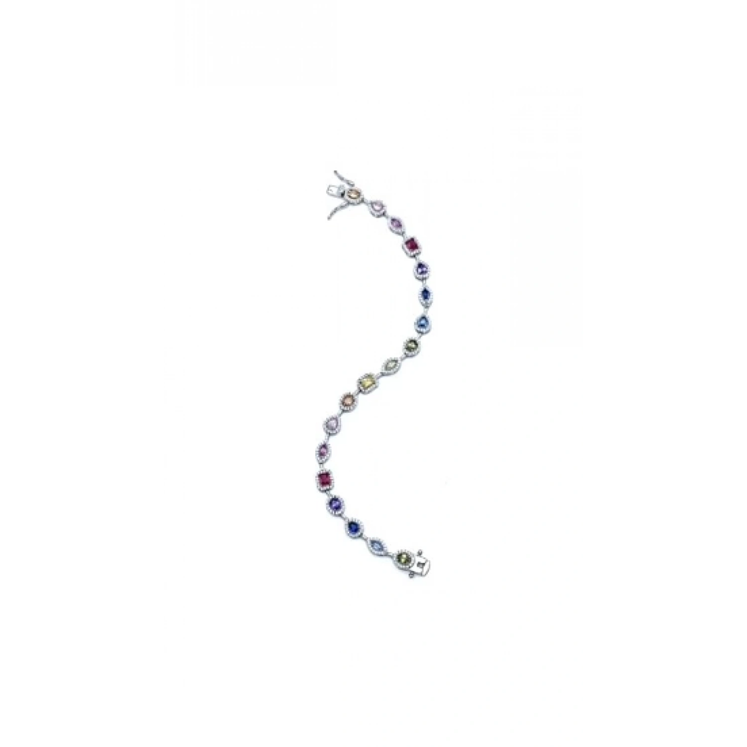 Pastel Rainbow Geo Suyolu Bileklik