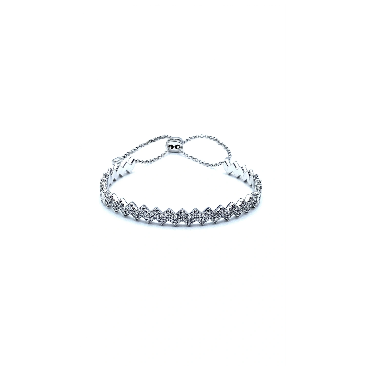 Pave Zigzag Asansörlü Kelepçe