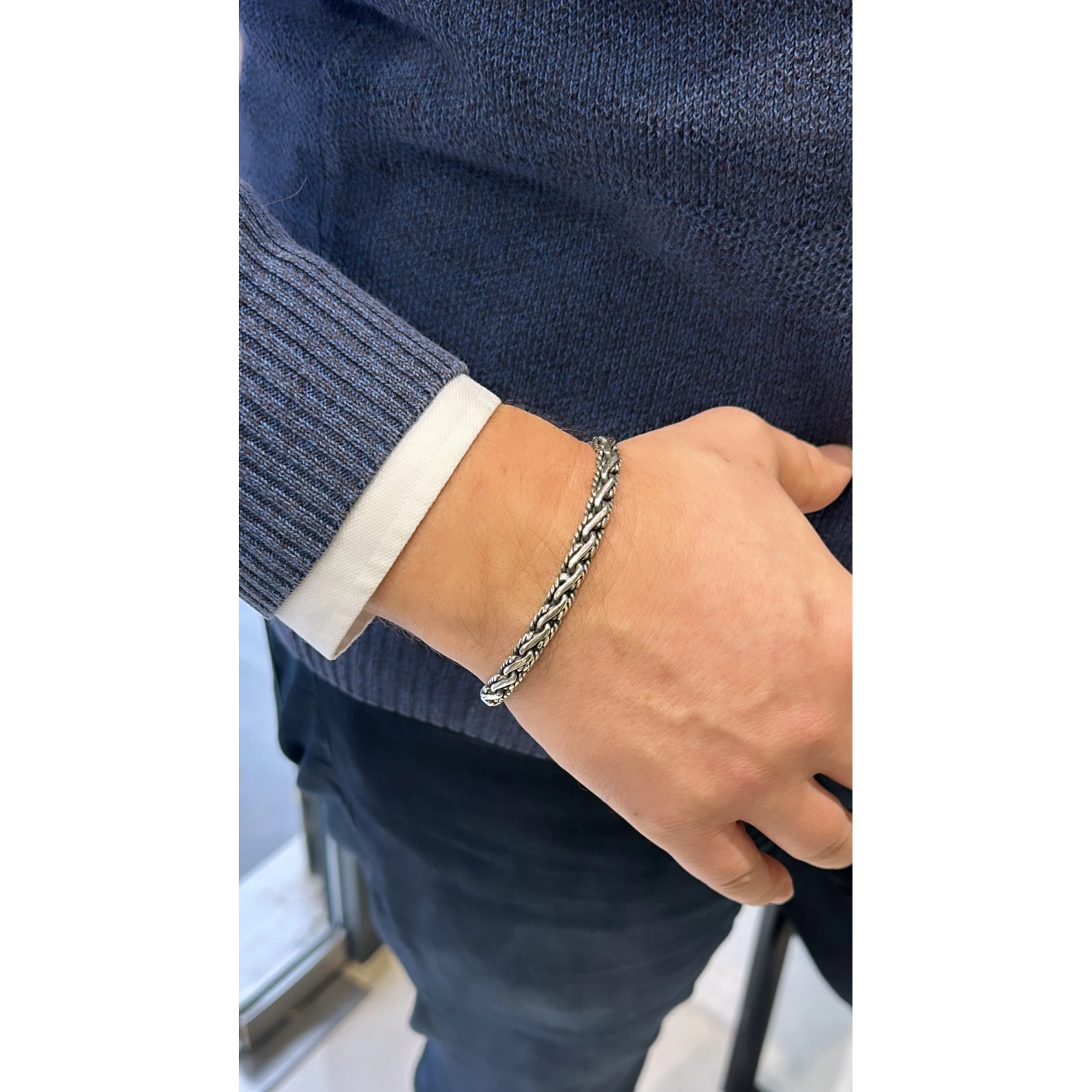 Prag Erkek Zincir Bileklik