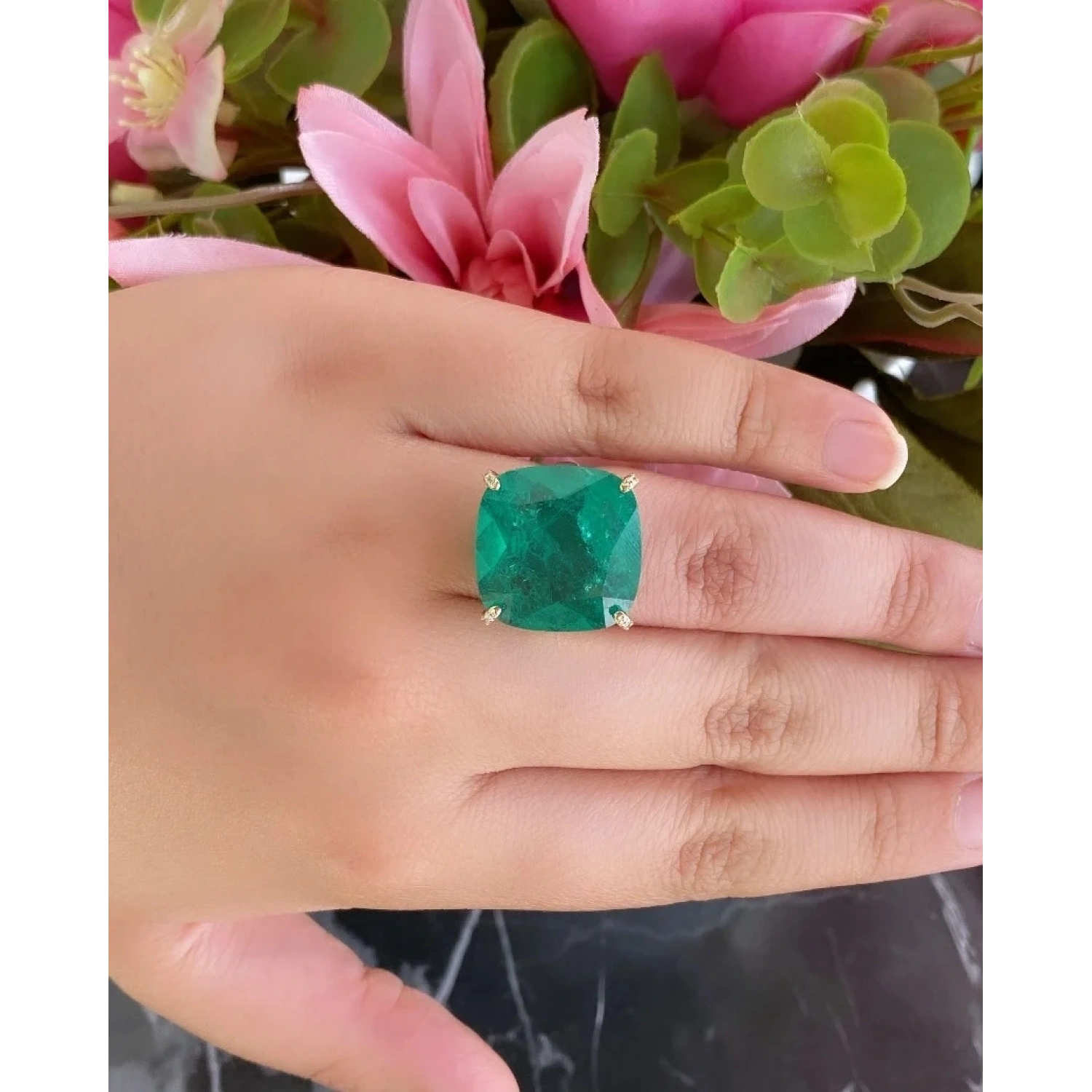 Prenses Paraiba Tektaş Yüzük