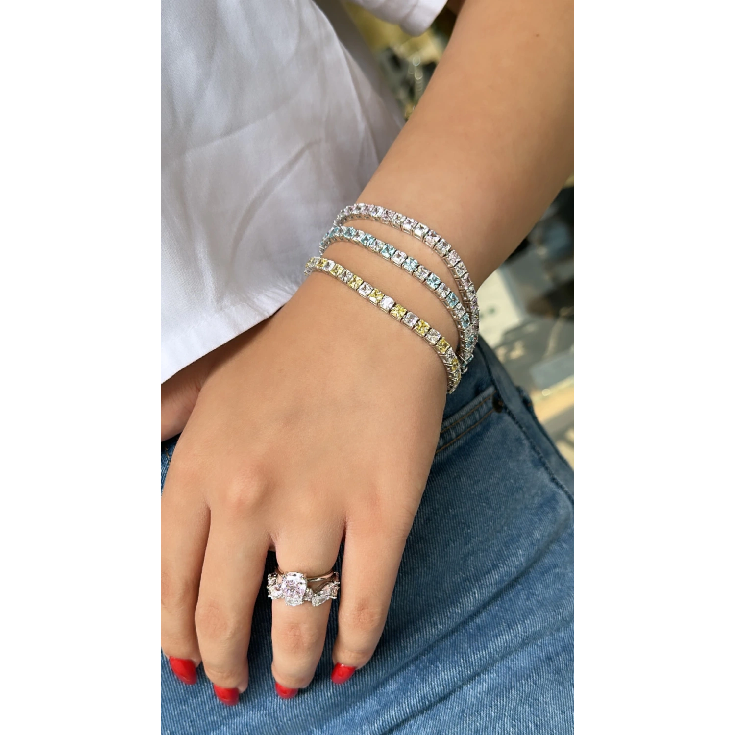 Radiant Prenses Taşlı Bileklik