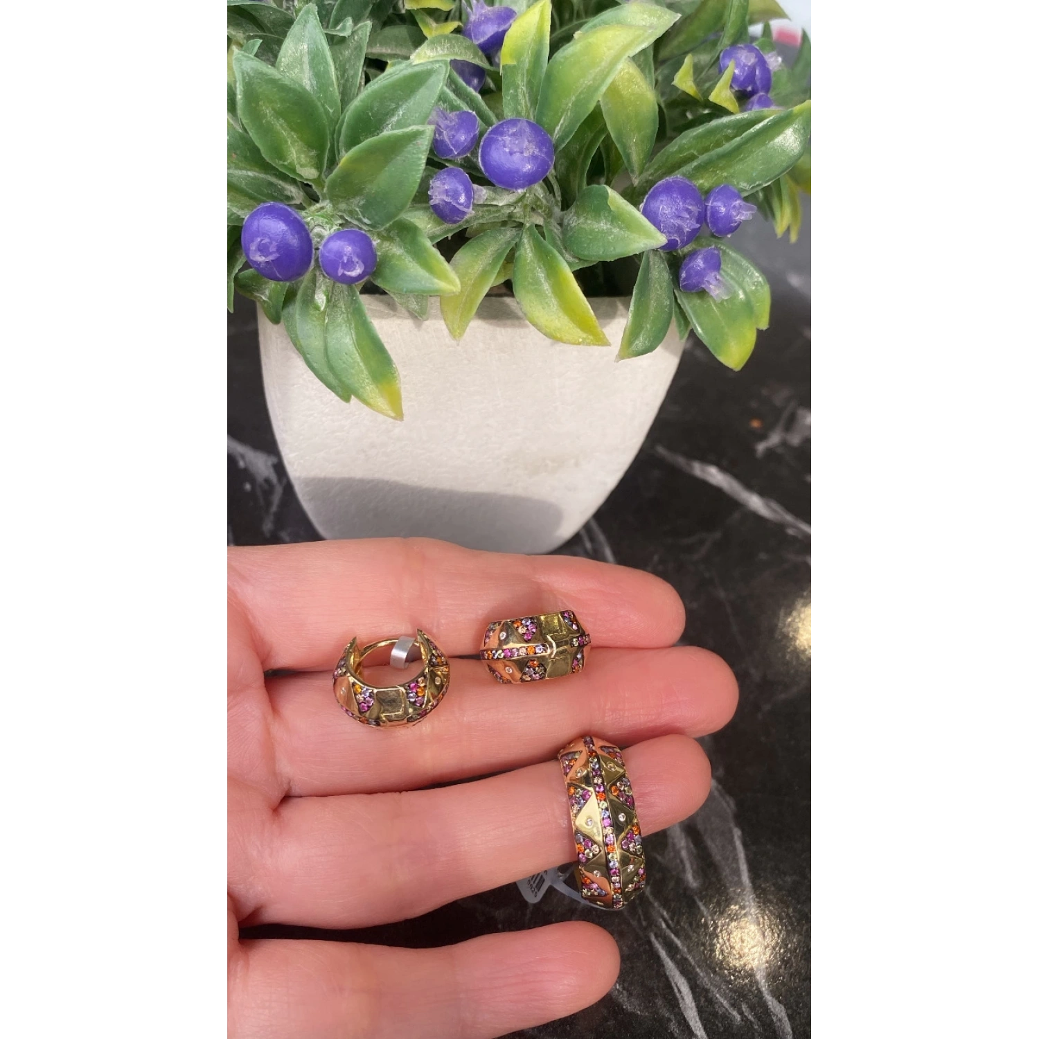 Rainbow Etnik Yüzük