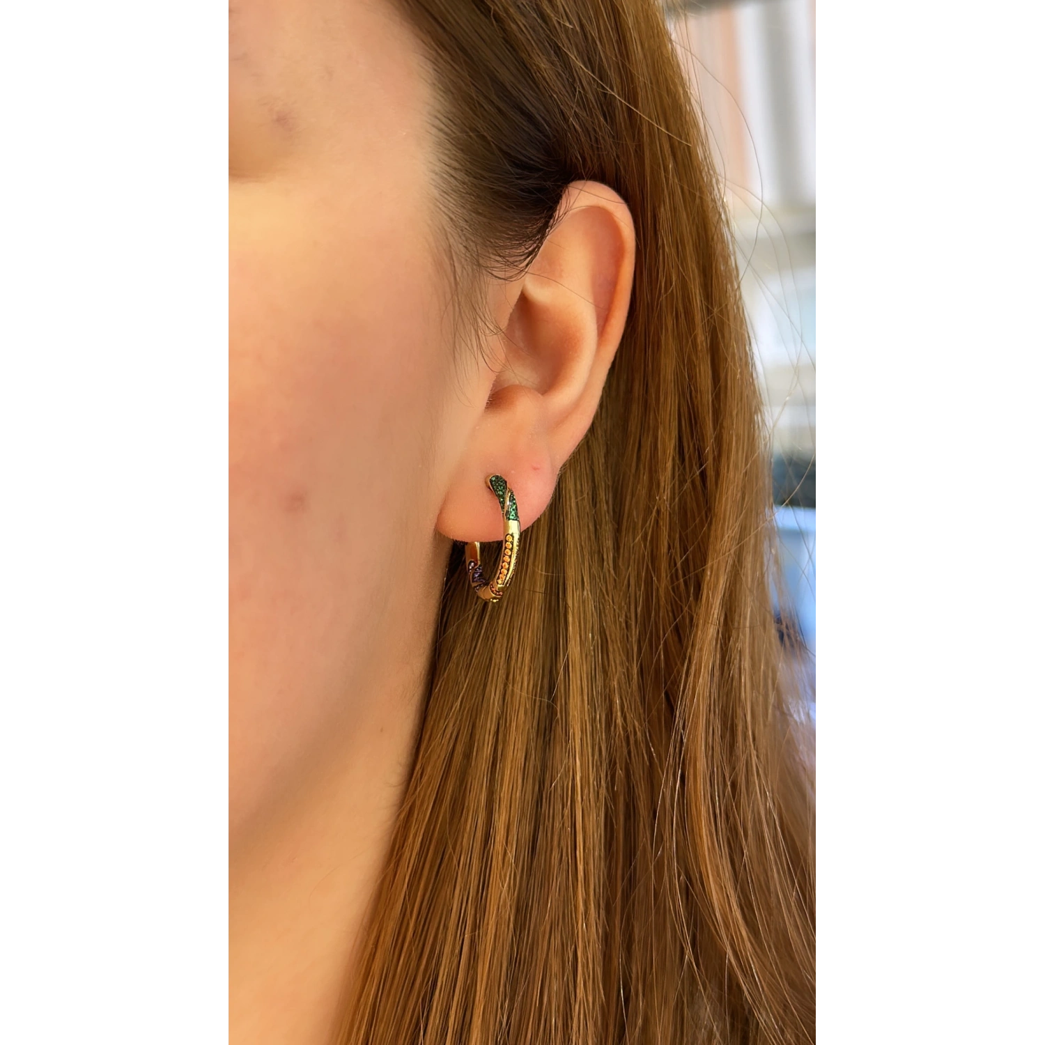 Rainbow Marka Halka Küpe