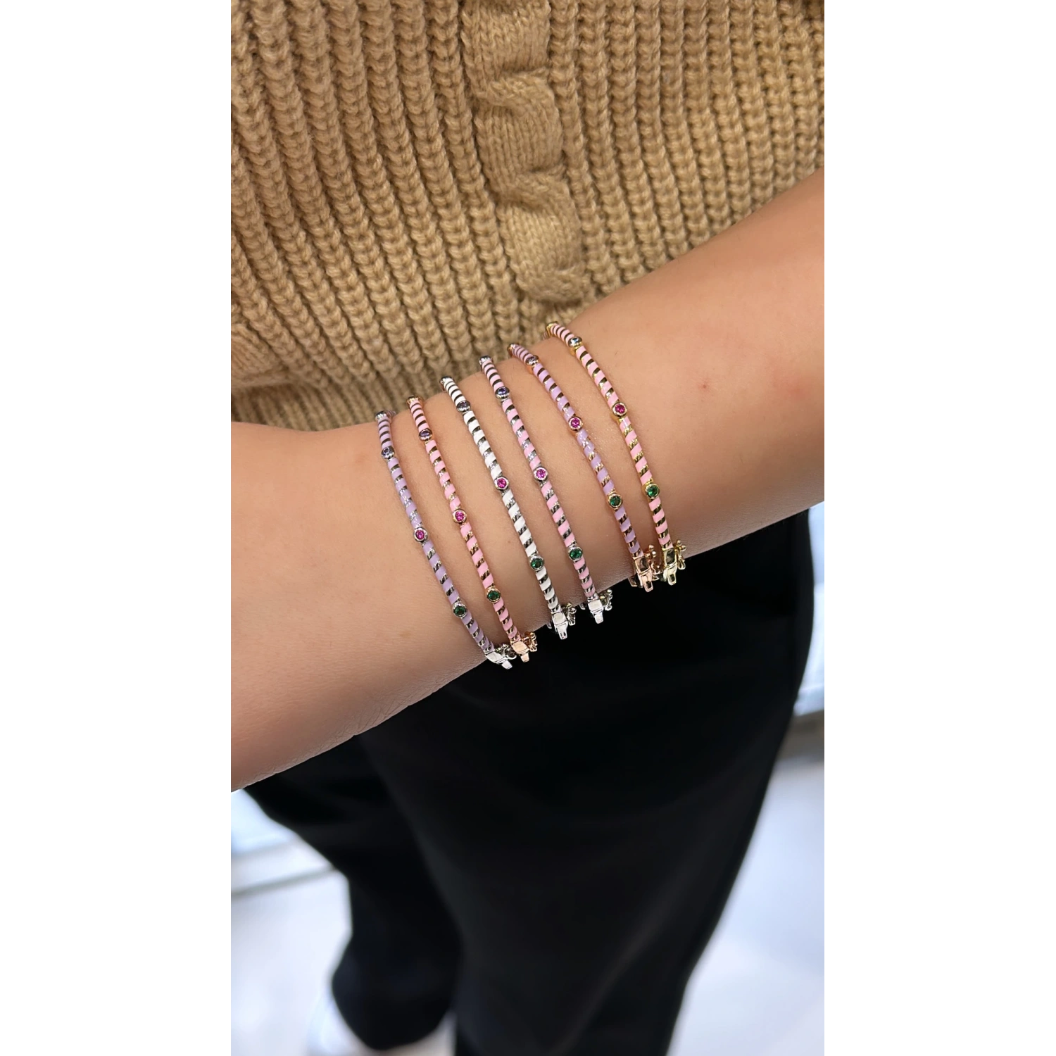 Rainbow Mor Mineli S Kelepçe