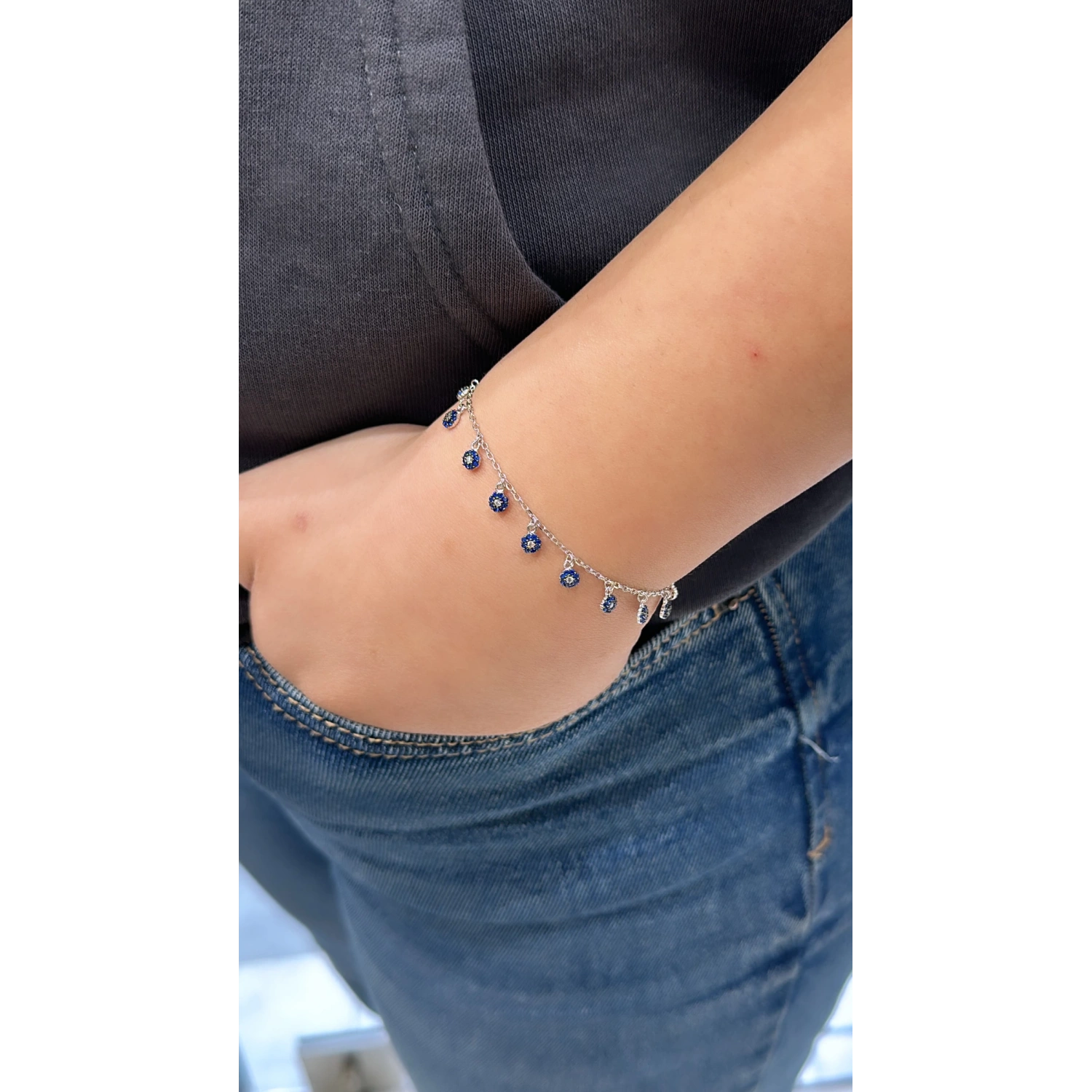 Sallantılı Nazar Bileklik