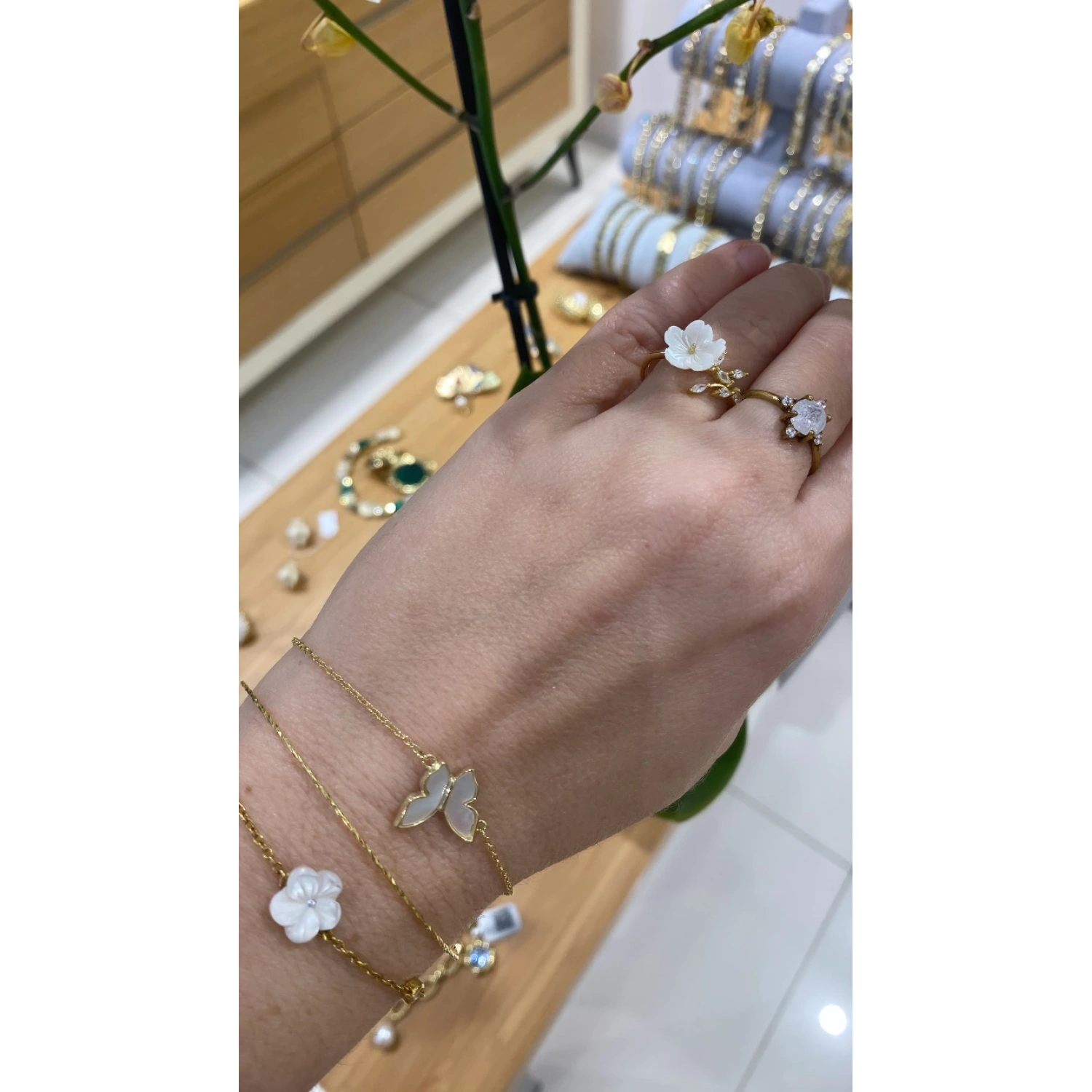 Sedefli Kelebek Zincir