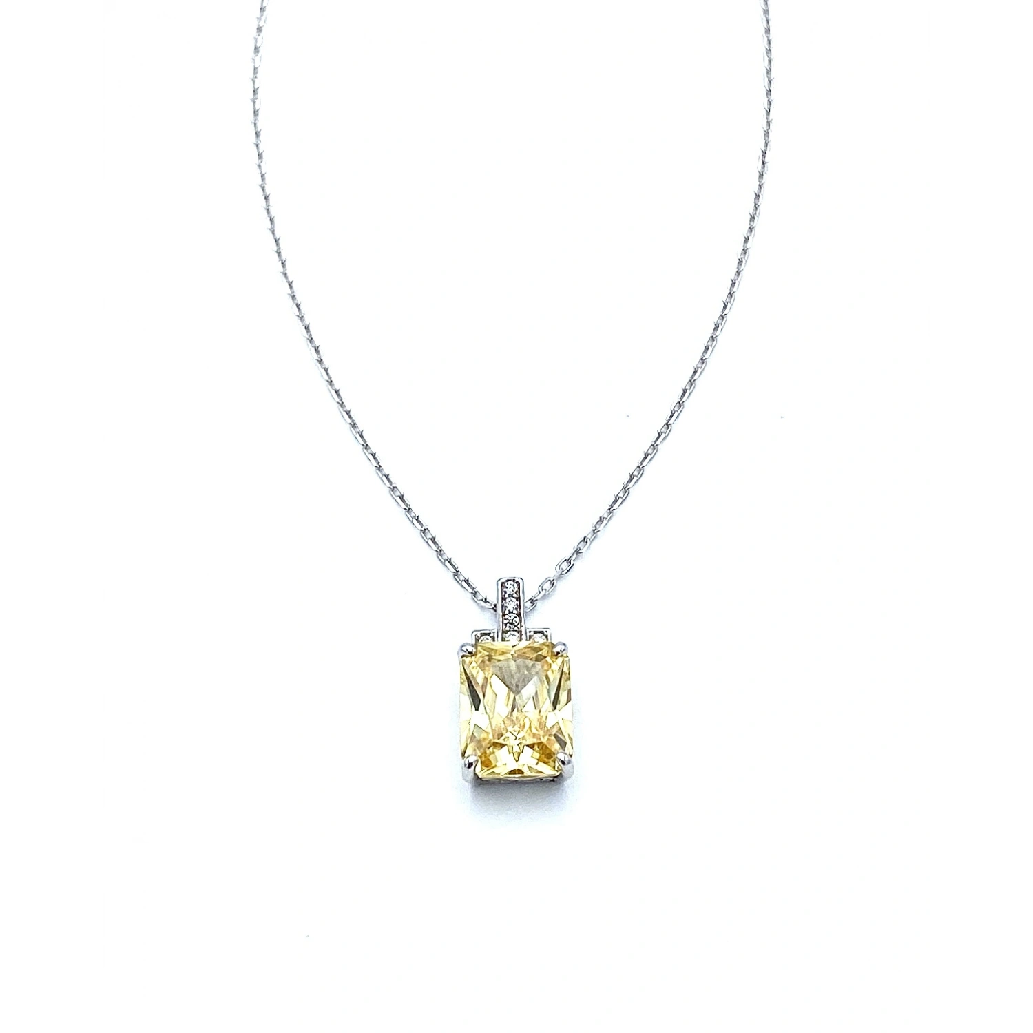 Sitrin Di Tektaş Kolye