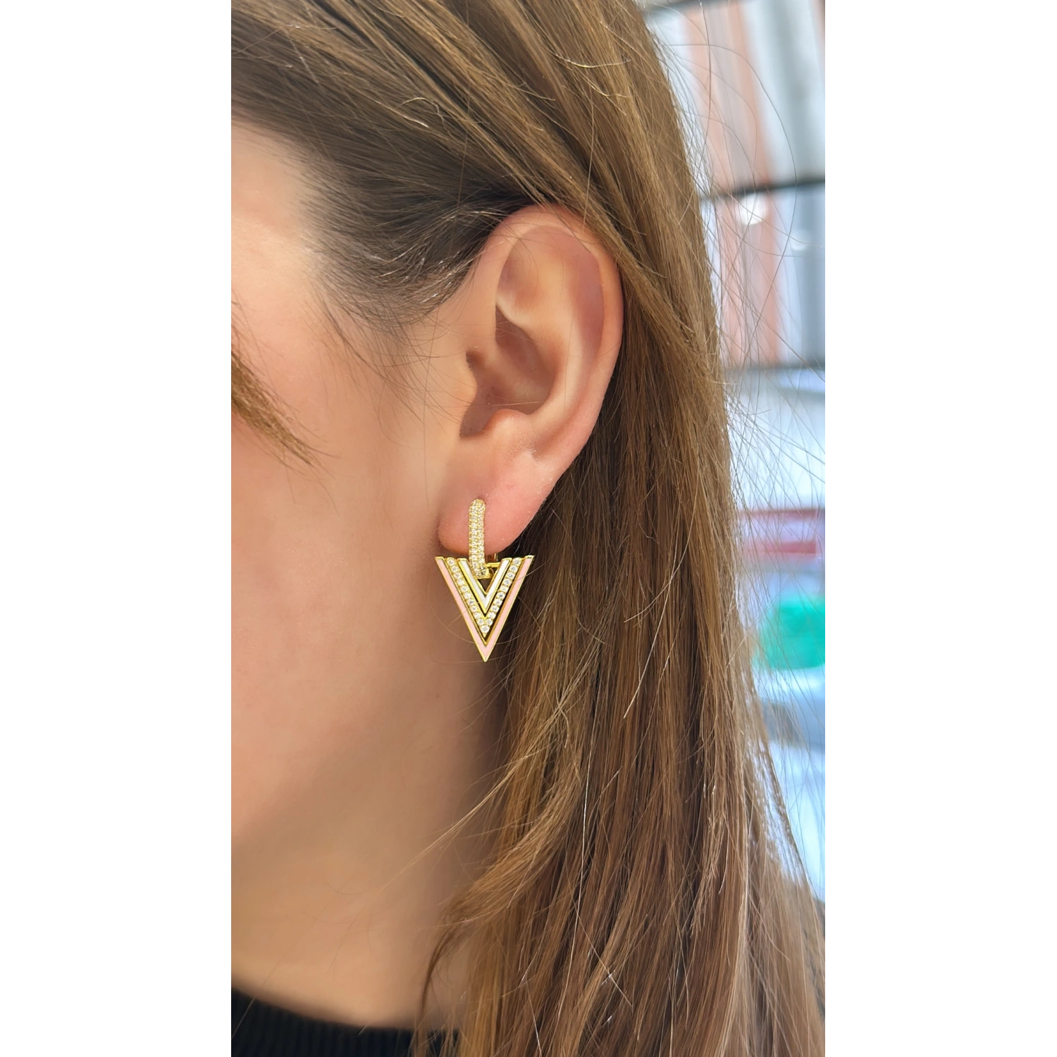 Somon Mineli Victory Tek Küpe