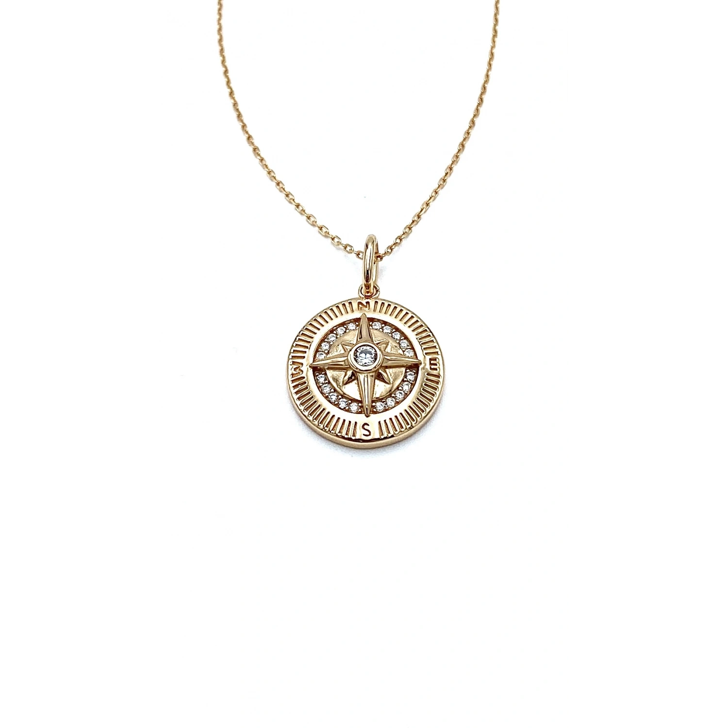 Sophie Kuzey Yıldızı Madalyon Kolye