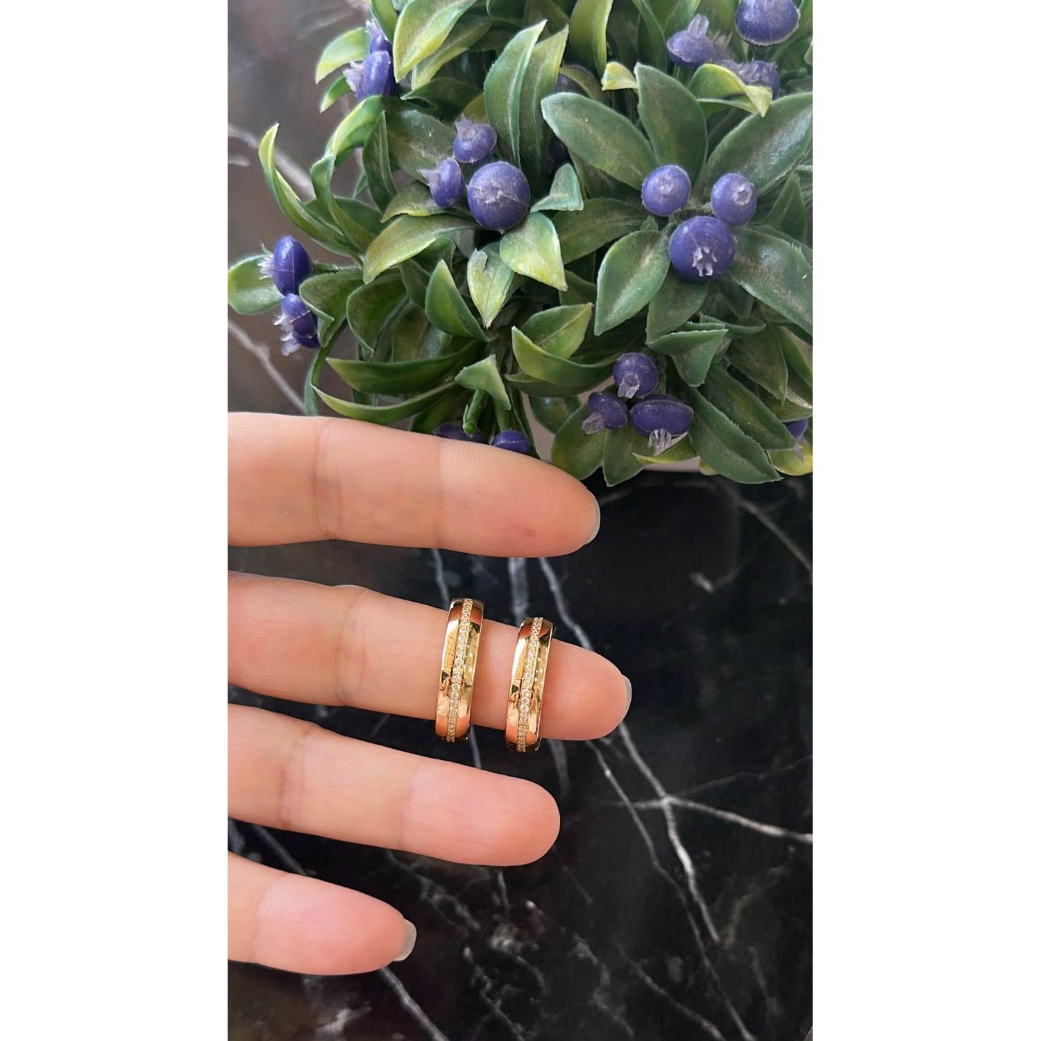 Sophie Taşlı Tamtur Alyans Yüzük