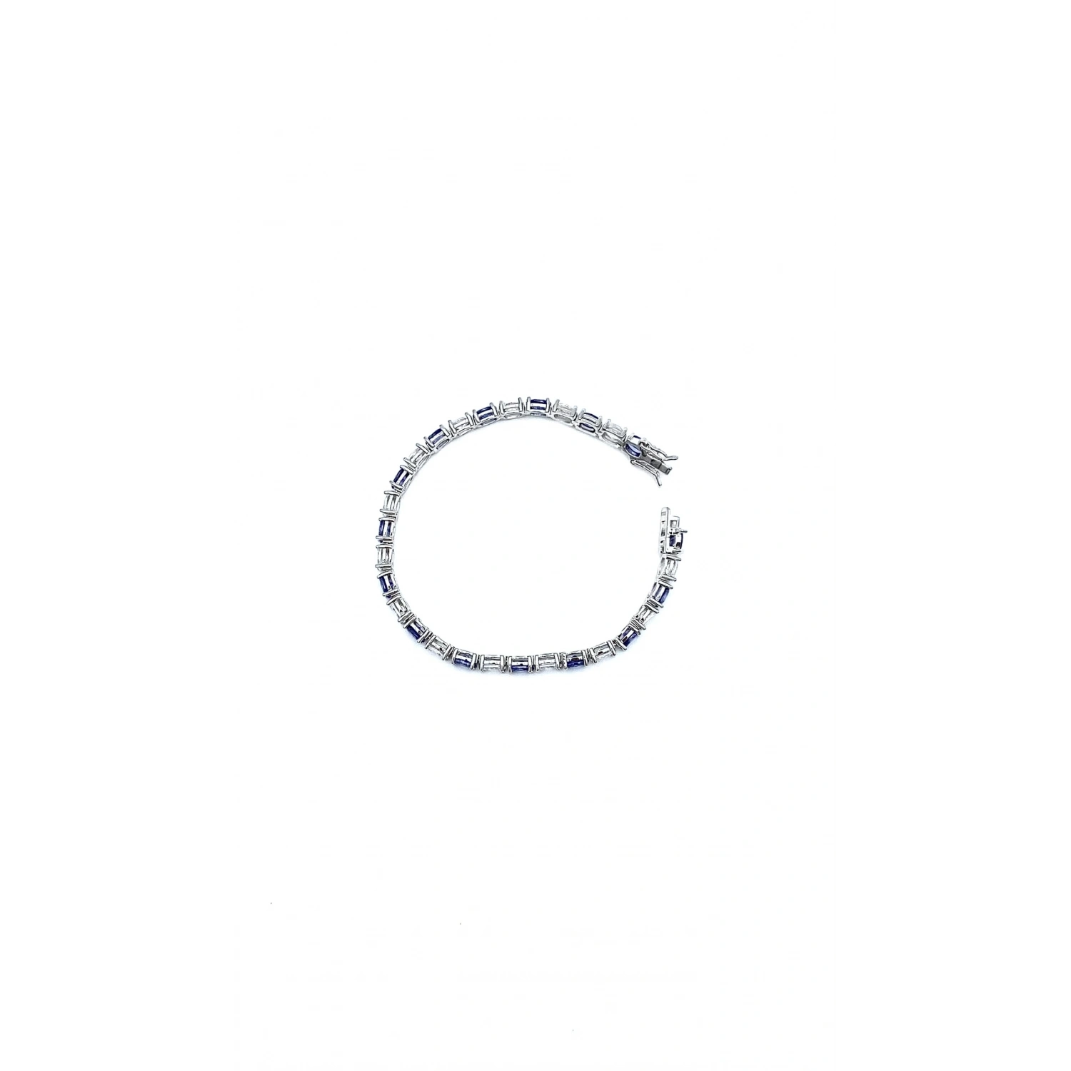 Tanzanit Oval Taşlı Suyolu Bileklik