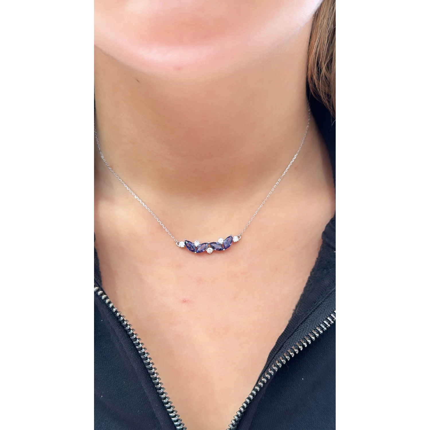 Tanzanite Tulip Kolye