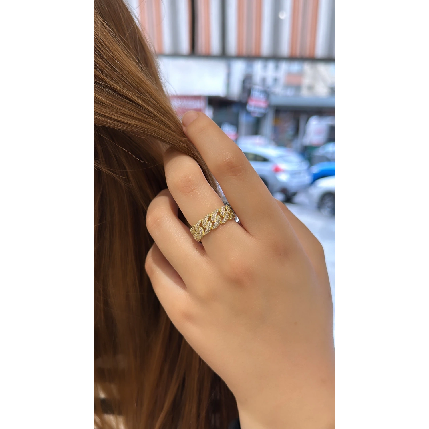 Taşlı Gurme Tamtur Yüzük