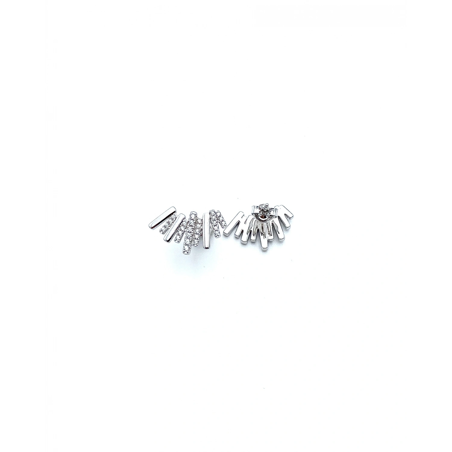 Taşlı Lashes Küpe Kolye Set