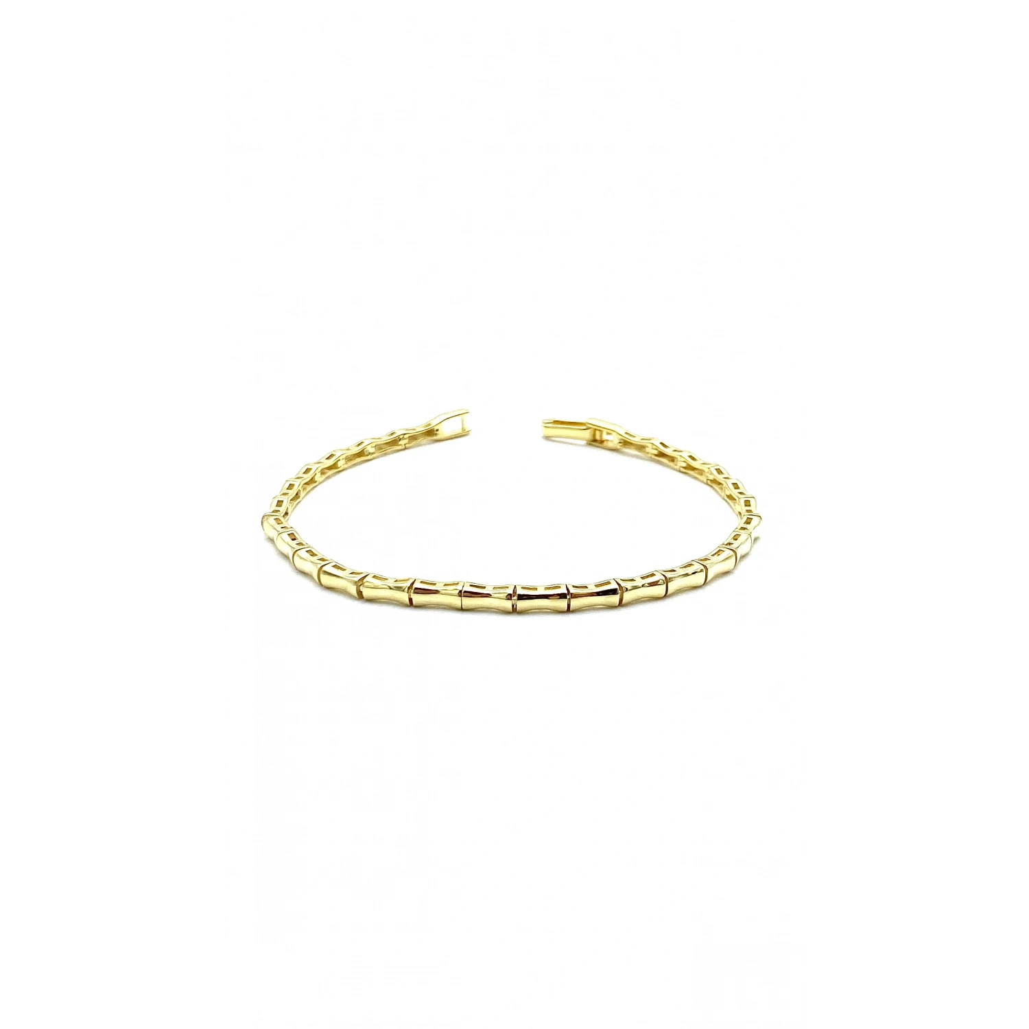 Taşsız Bambu Zincir Bileklik