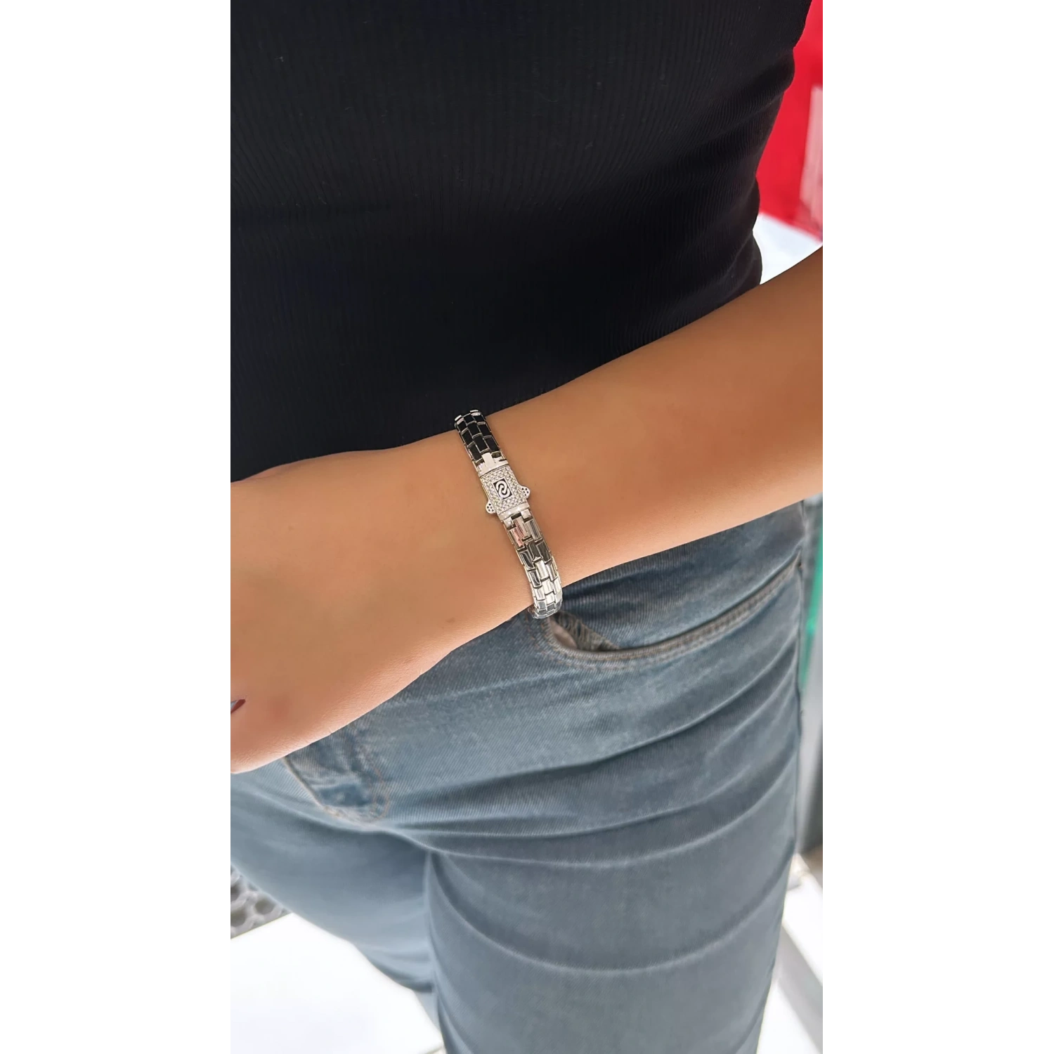 Taşsız Castle G Mln Chain Bileklik