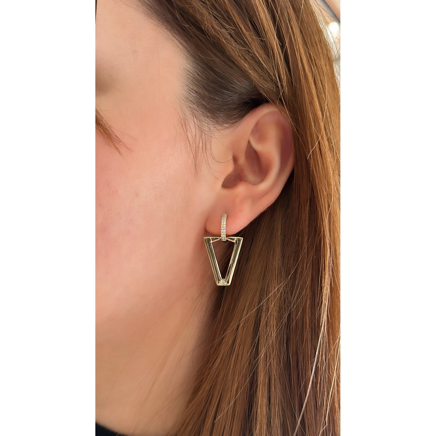 Taşsız Victory Küpe