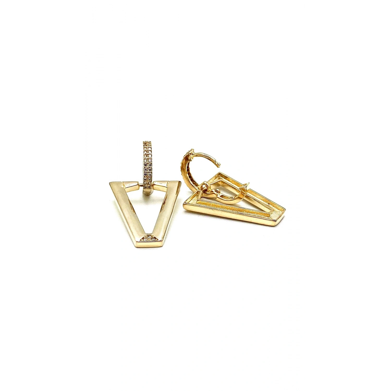 Taşsız Victory Küpe