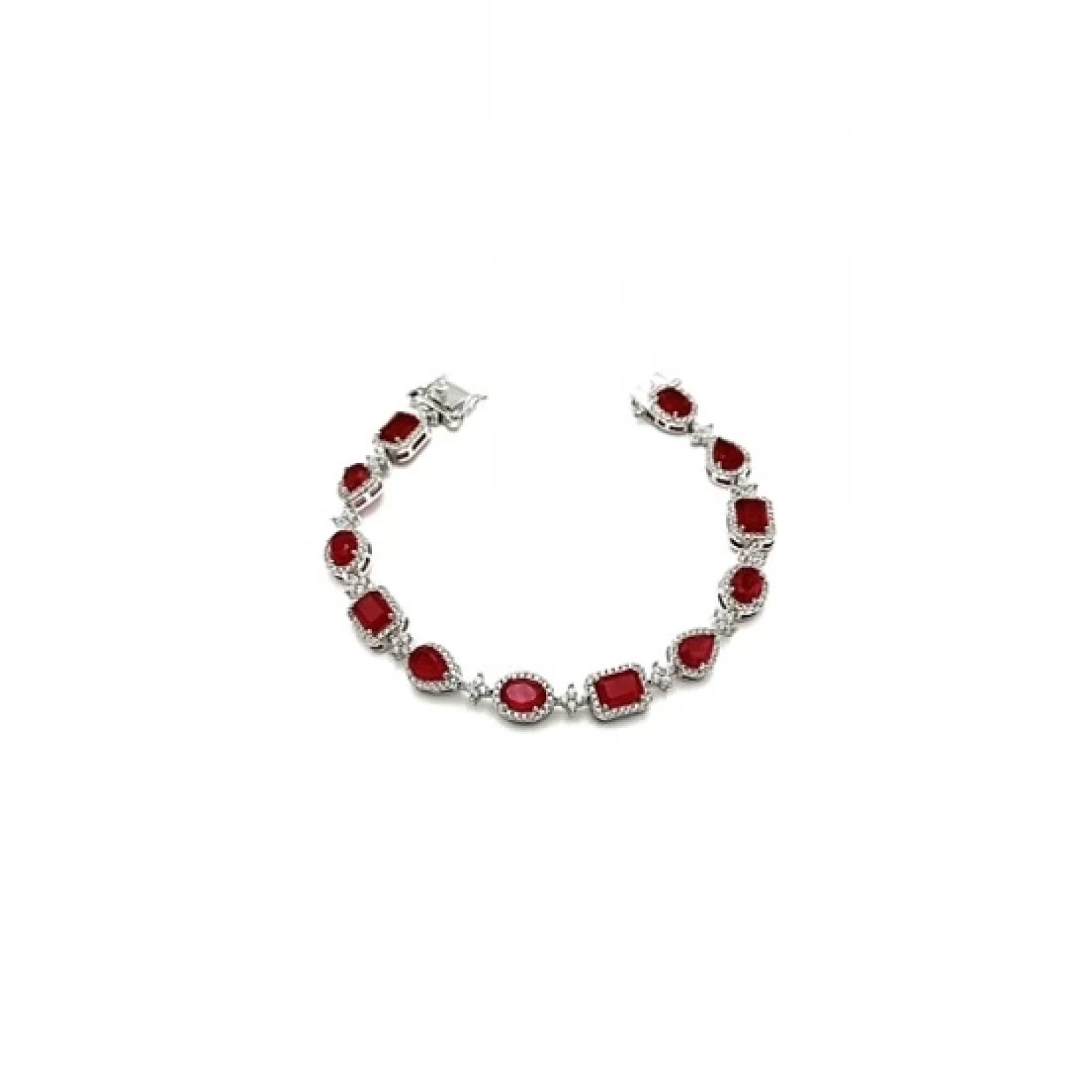 Yakut Paraiba Geo Suyolu Bileklik