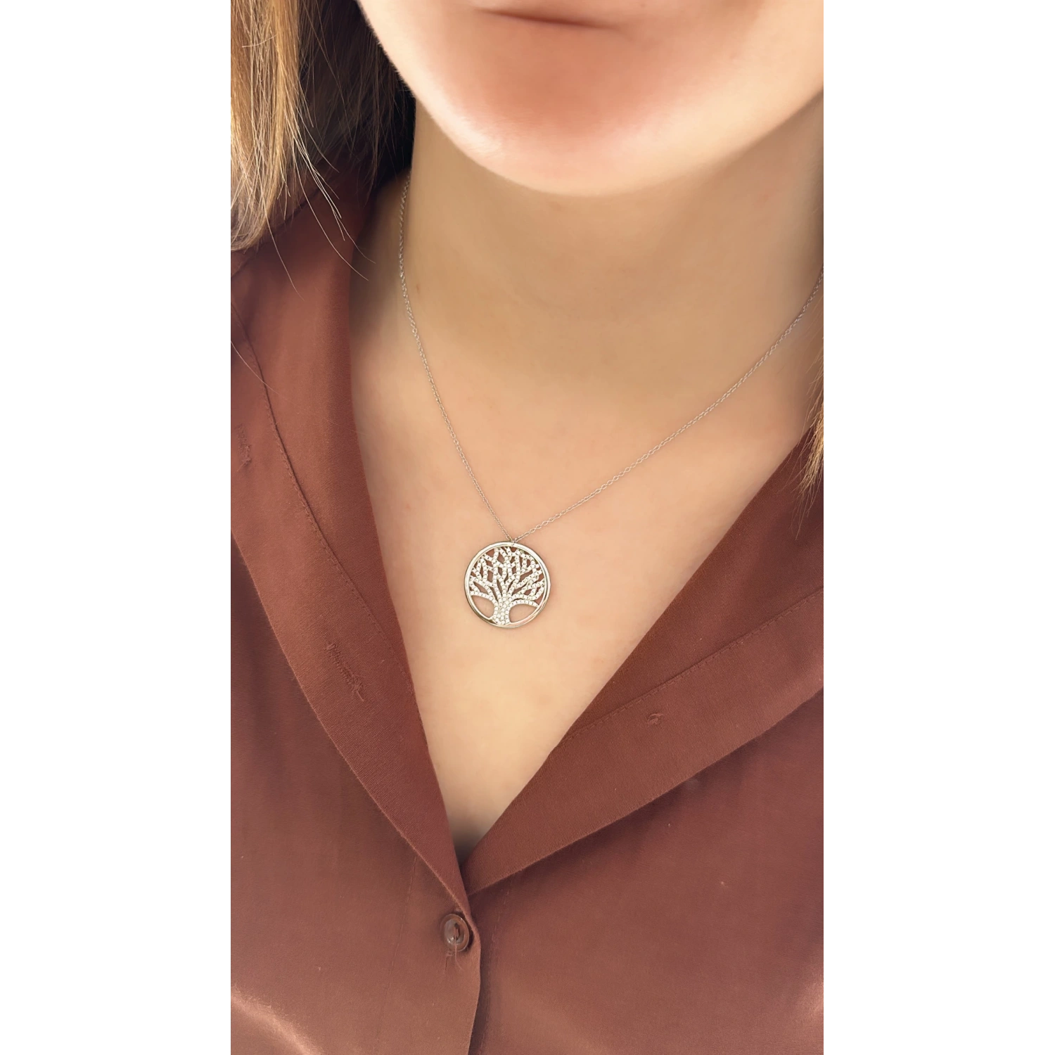 Yaşam Ağacı Kolye