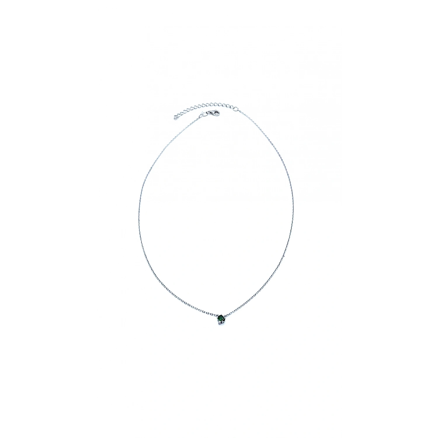 Yeşil Mini Damla Kolye