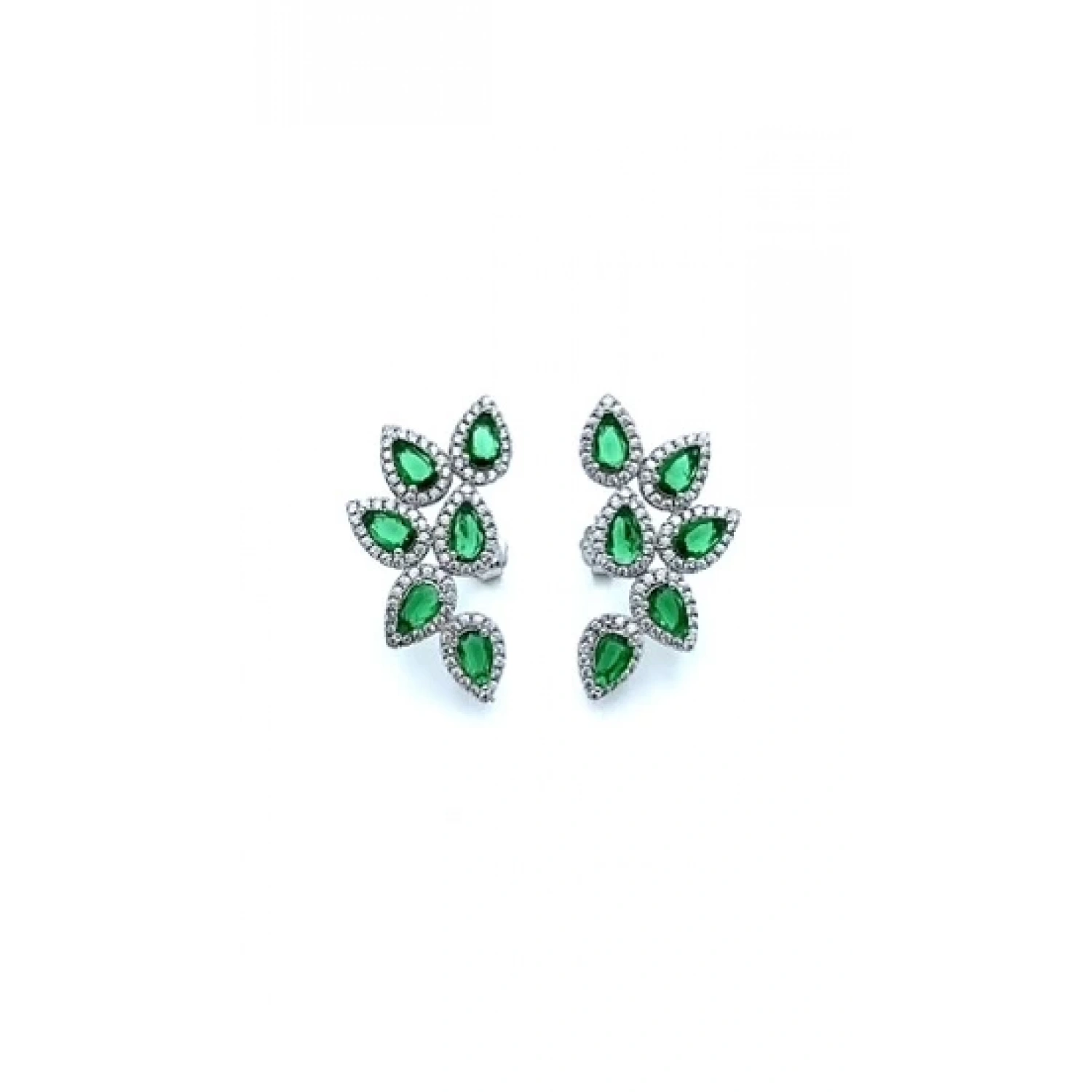 Zümrüt 6 Damla Küpe