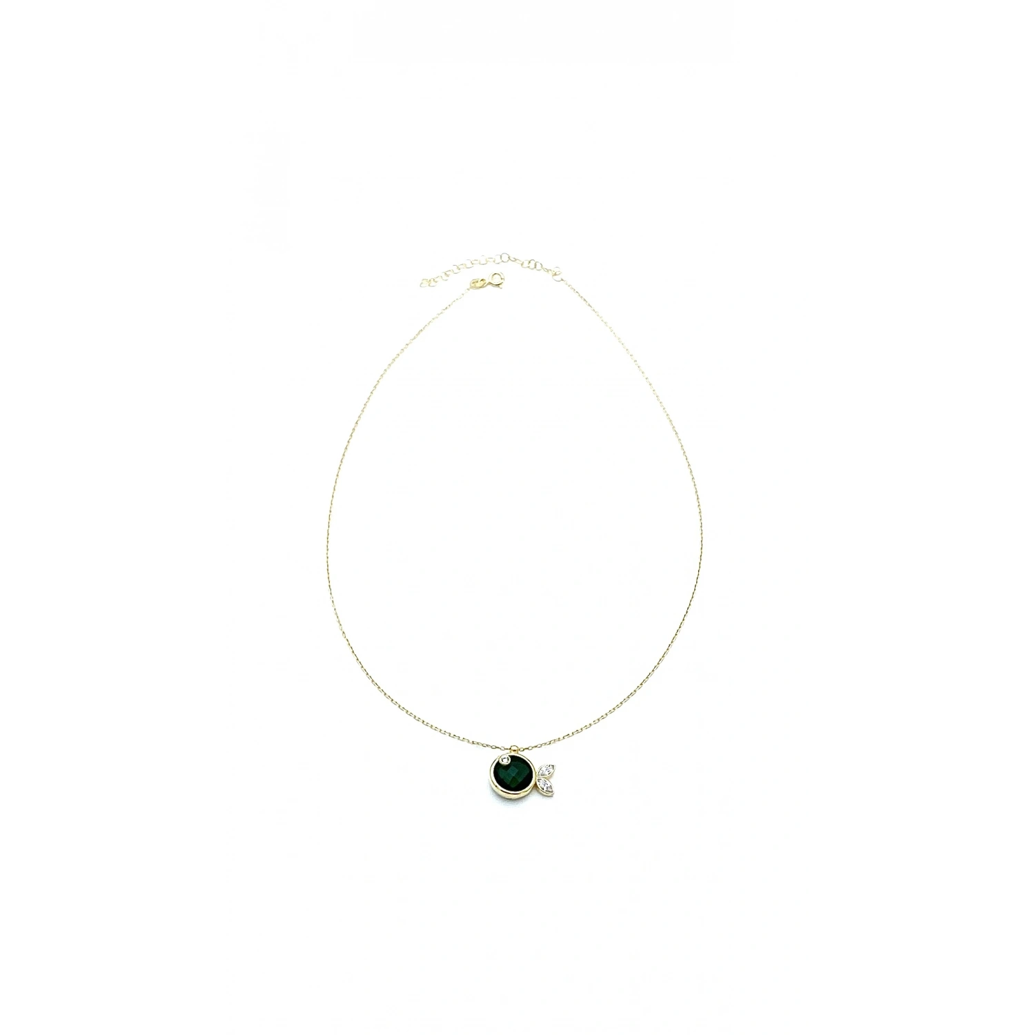 Zümrüt Balık Kolye