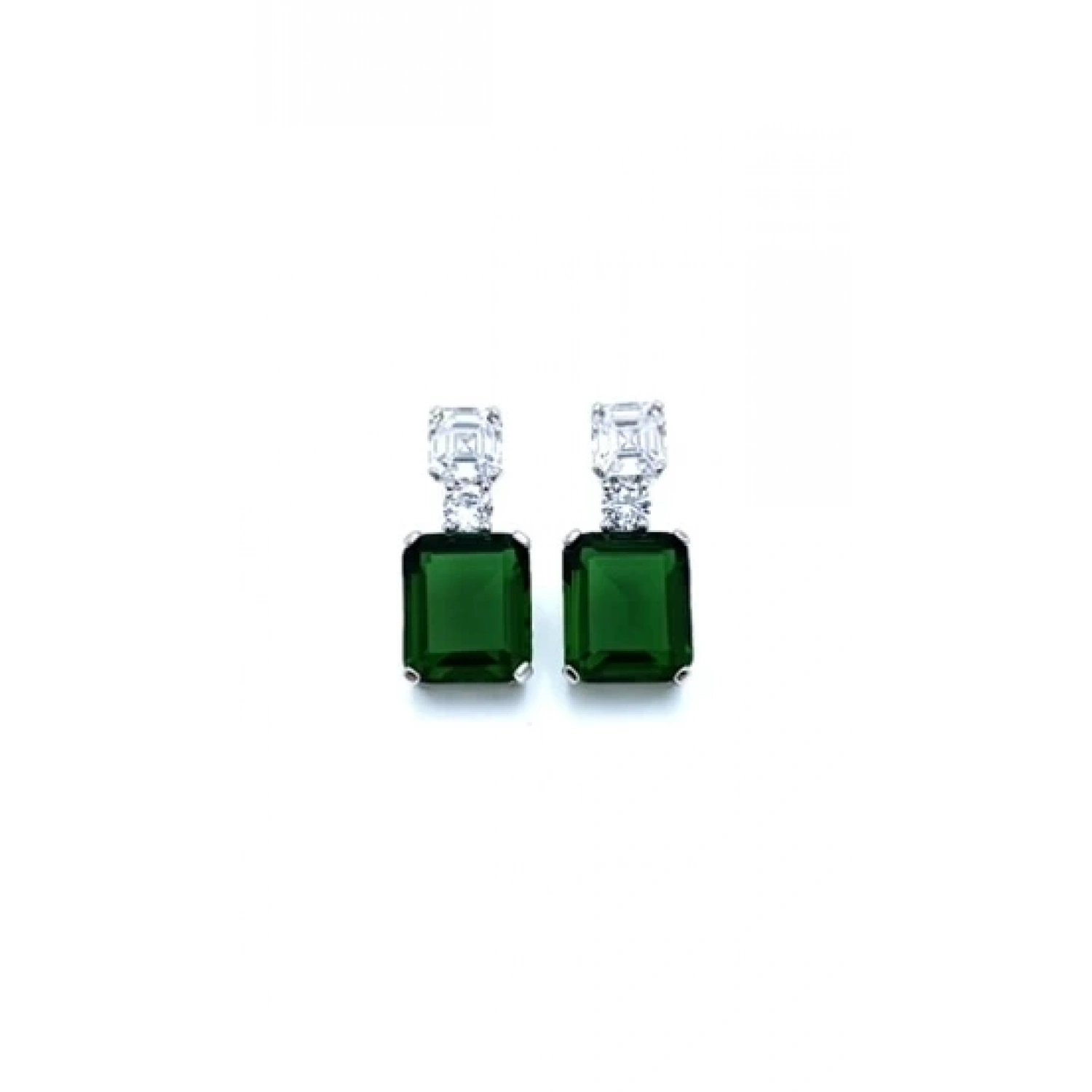 Zümrüt Duo Prenses Küpe