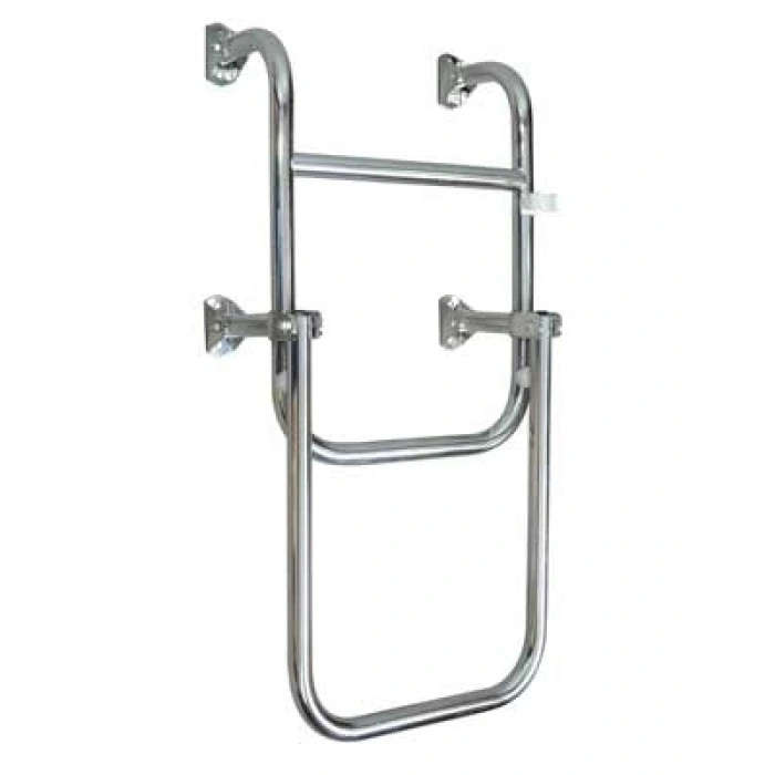 Katlanabilir Paslanmaz Krom Merdiven