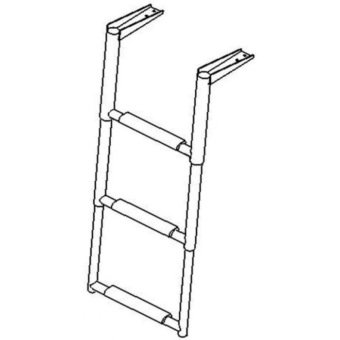 Teleskopik Krom Tekne Merdiveni