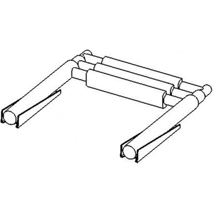 Teleskopik Krom Tekne Merdiveni