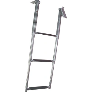 Teleskopik Krom Tekne Merdiveni