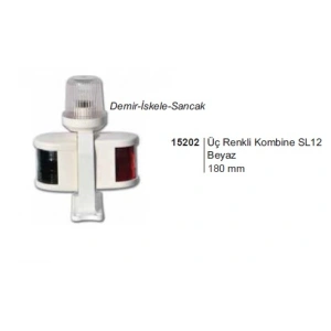 Üç Renkli Kombine Fener