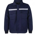 Lacivert 7/7 Kopitoneli Gabardin İş Montu