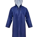 Lacivert PVC Yağmurluk