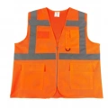 Turuncu Fileli Mühendis Yeleği