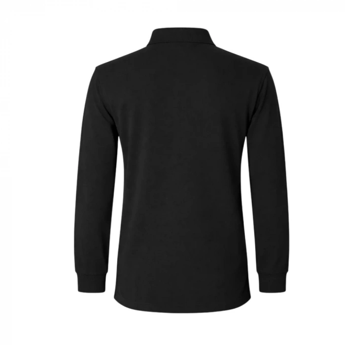 Siyah Polo Yaka Sweat ( 2 İplik)