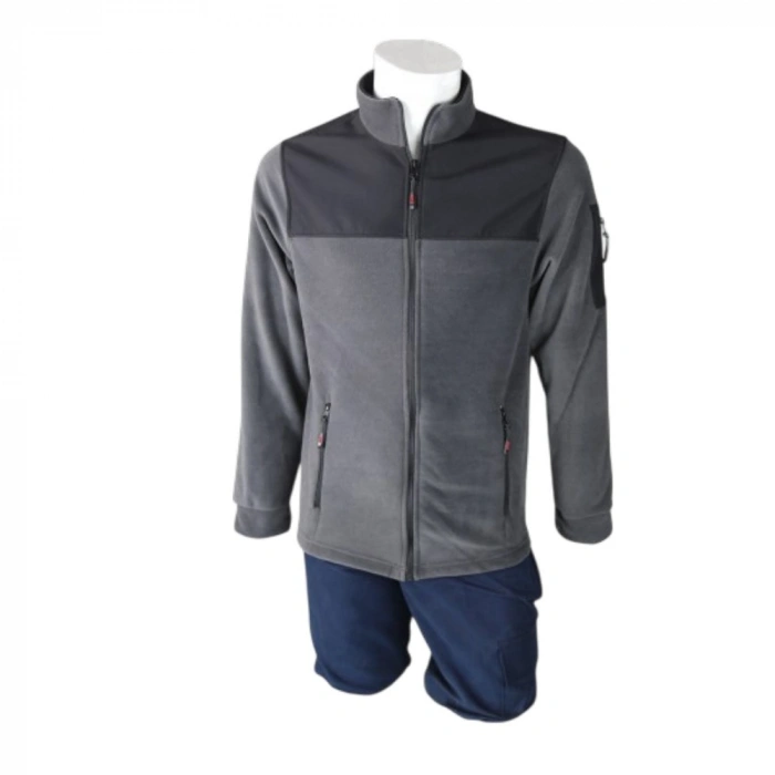 Softshell Robalı Gri Polar