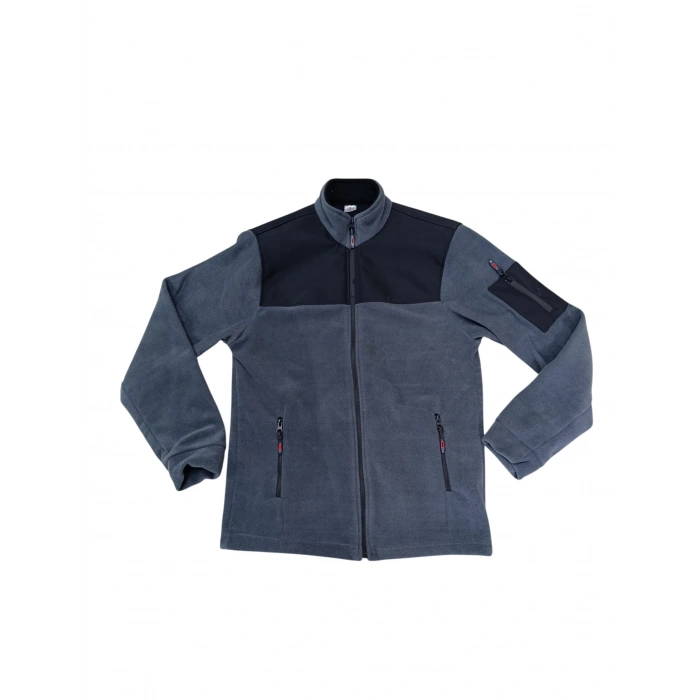 Softshell Robalı Gri Polar