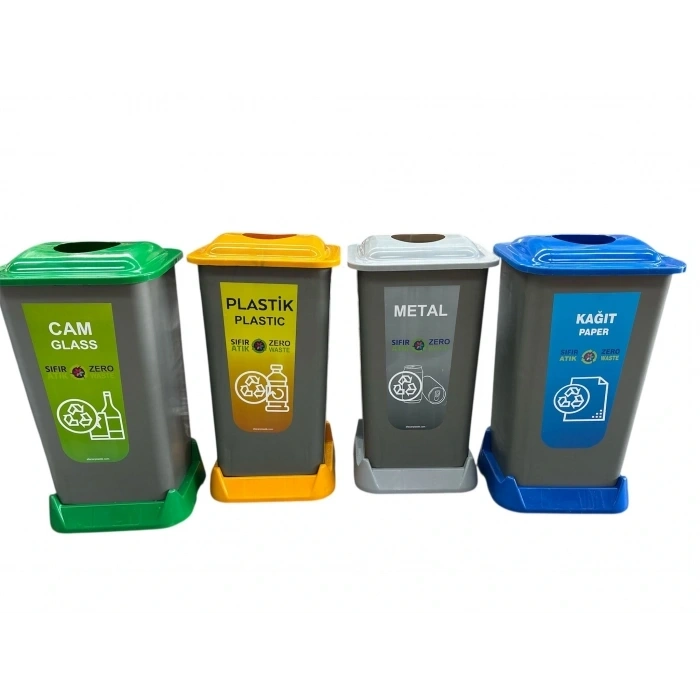 SIFIR ATIK GERİ DÖNÜŞÜM ÇÖP KOVASI